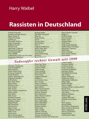 cover image of Rassisten in Deutschland